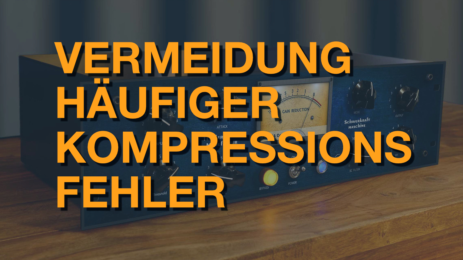 Fehler beim Arbeiten mit Kompressoren